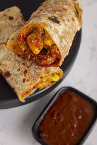 Veg Schezwan Frankie Roll