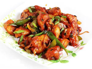 Schezwan Chilli Chicken Dry