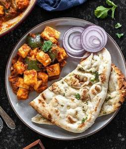 Paneer Chilli & Butter Nan(2pcs)