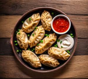 Steamed Momos (10 pcs)