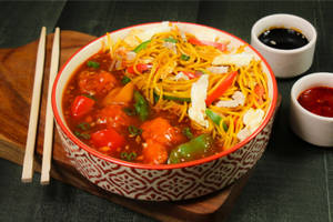 Chicken Manchurian Combo (serves 1)
