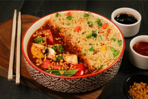Vegetable Hot Garlic Combo (serves 1)