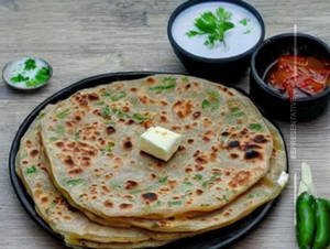 Cheese Paneer Paratha