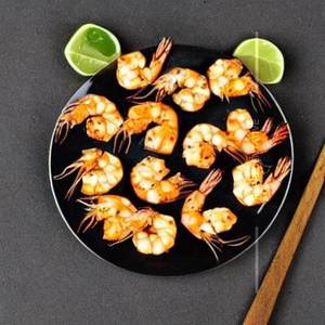 Garlic prawns dry