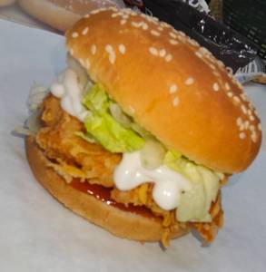 Regular chicken burger