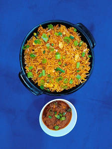 Egg Schezwan Rice