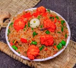 Schezwan Gobi Fried Rice