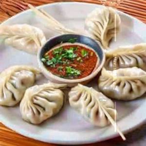 Chicken Tikka Momos Fried