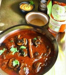 Mushroom Chettinad Masala