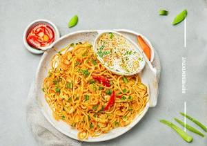 Prawn Schezwan Noodles