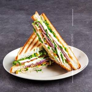 South west chicken club mayo sandwich 