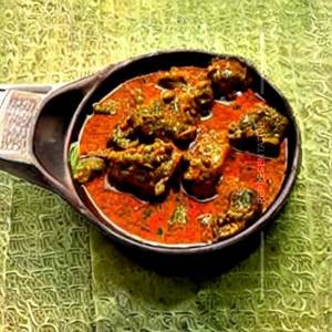 Mutton Jhal Fraze
