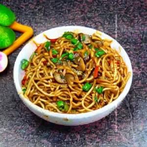 Mushroom Schezwan Noodles