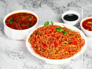Veg Triples Schezwan Noodles