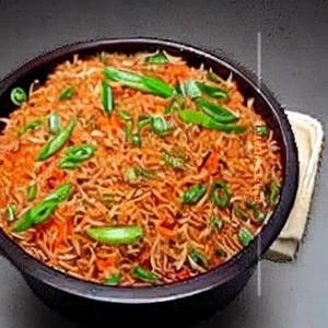 Kimchi mari cold rice veg