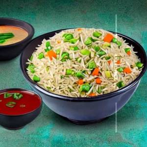 Mixed Veg Cantonese Green Fried Rice