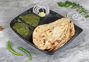 Tandoori Roti (2 Nos) + Chicken Hyderabadi (2 Pcs)