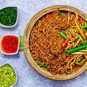 Mamak mee goreng seafood (medium)