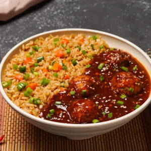 Veg Manchurian Rice