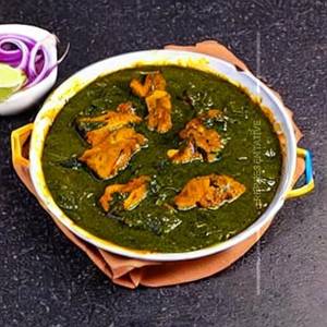 Palak Chicken Dry