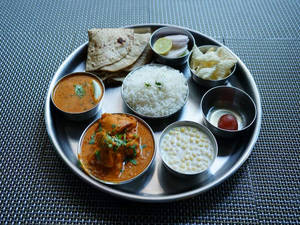 Chicken Thali
