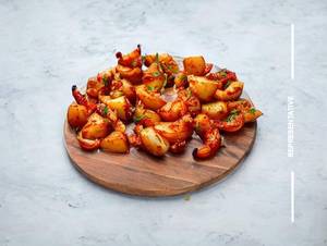 Chilli Garlic Potato Shots