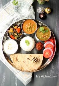 Mushroom Thali
