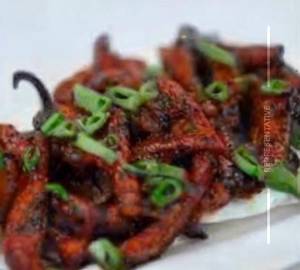 Chilli Mushroom Fry