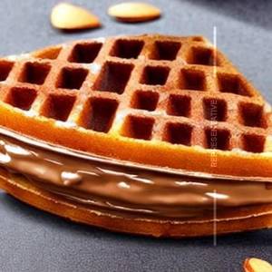 Almond Nutty Waffle