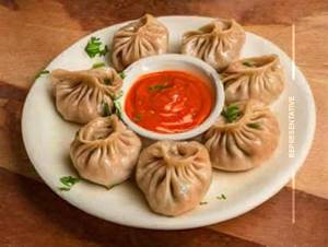 Chicken Cheese Momos Fried