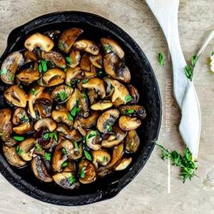Butter Garlic Mushroom