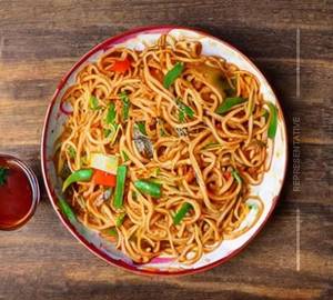 Schezwan Prawns Noodles