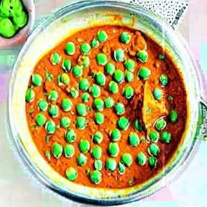 Green Peas Masala (Jain)