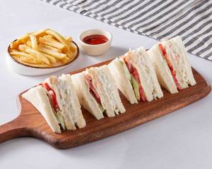 Vegetable Cheese Sandwich