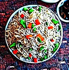 Mushroom fried rice