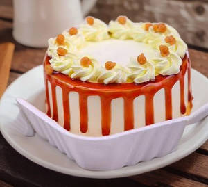 Eggless Rasmalai Bento Cake