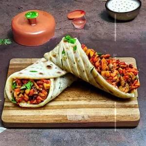 Anda Bhurji Chesse Roll