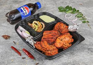 Tandoori Chicken (half) + Pepsi (250 Ml)