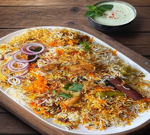 Muradabad  biryani 700 gram  chicken 5
