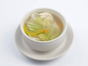 Veg Wonton Soup