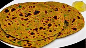 Plain Methi Paratha