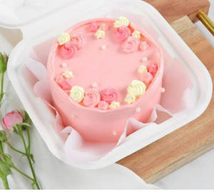 Mango Butterscotch Bento Cake