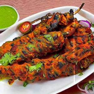 Hari Mirchi ka Tandoori Jhinga