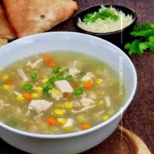 Sweet Corn Chicken Soup