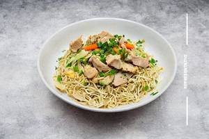 Chicken Pan Fried Noodles 
