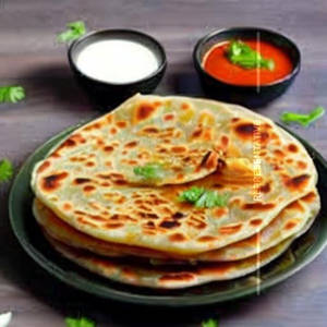 Cheese Aloo Paratha