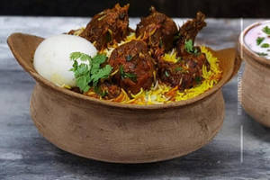 Mutton Ghee Roast Biryani