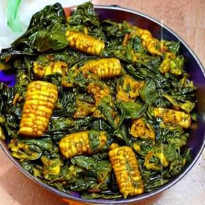Baby Corn Palak