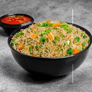 Veg Ginger Garlic Fried Rice