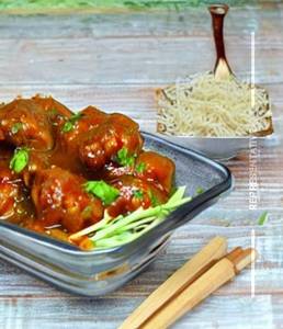 Classic Chicken Manchurian (gravy)